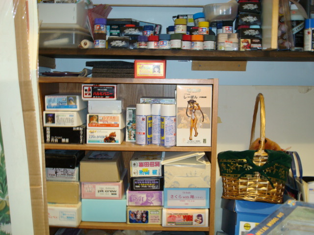 Some of the risen kits that have yet to be made. Plus various paints.